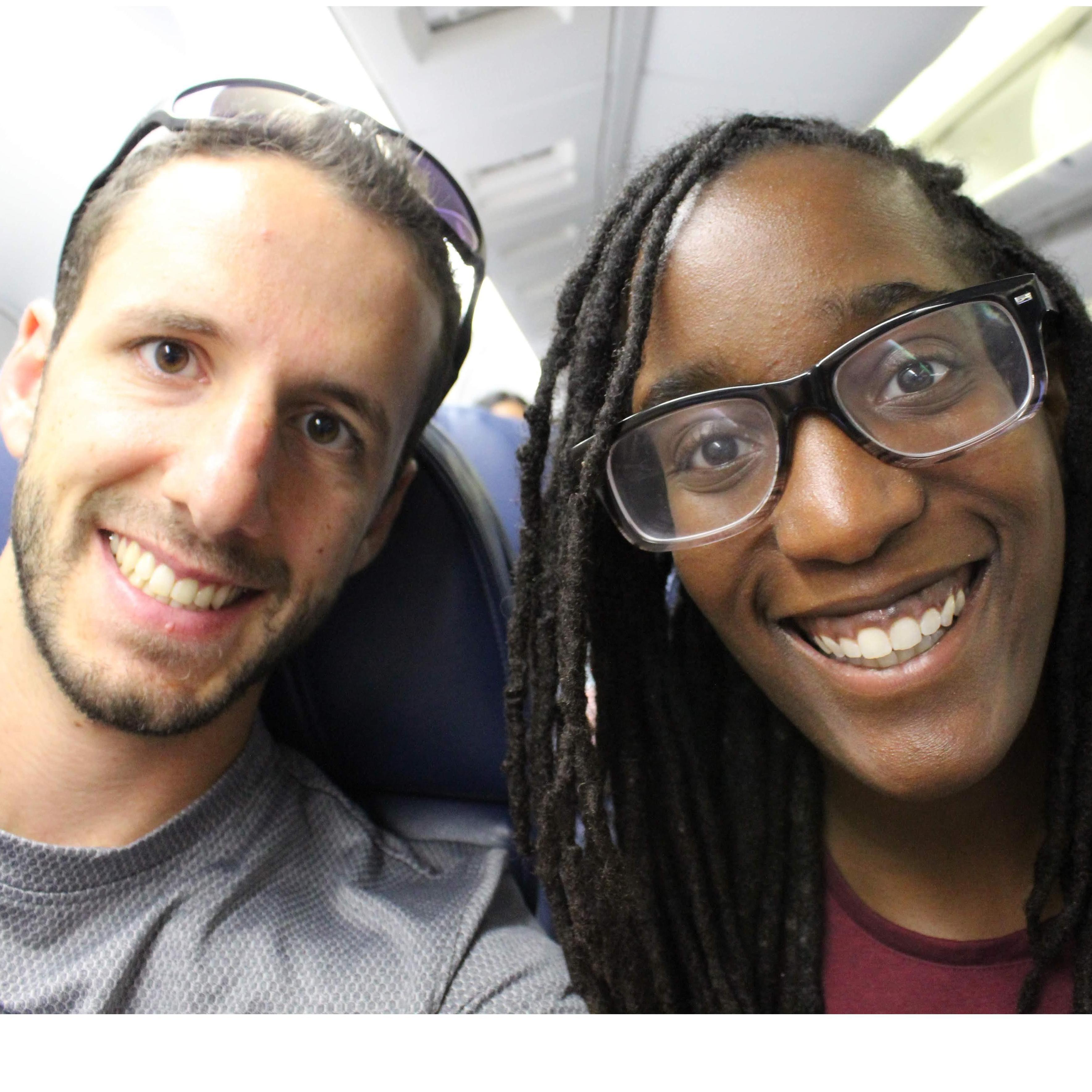 Just before we took off on our Great European Adventure!