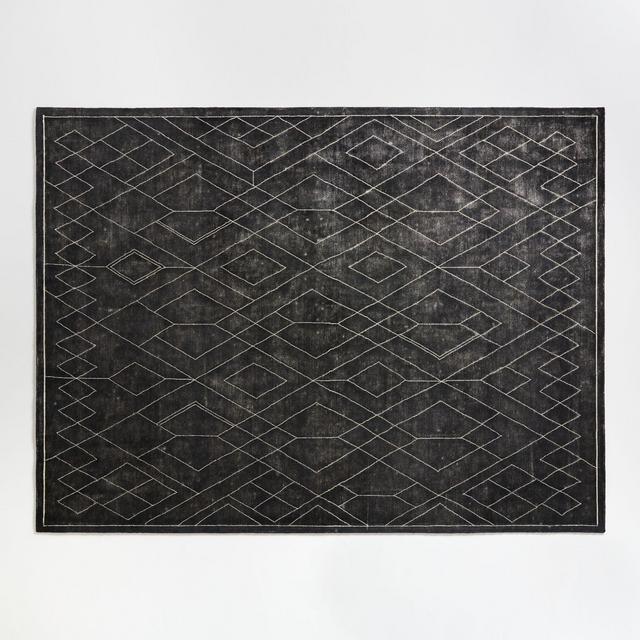 Ruell Black Rug 9'x12'