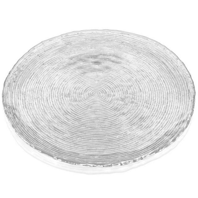Noritake Hammock Glass Round Platter, 14"