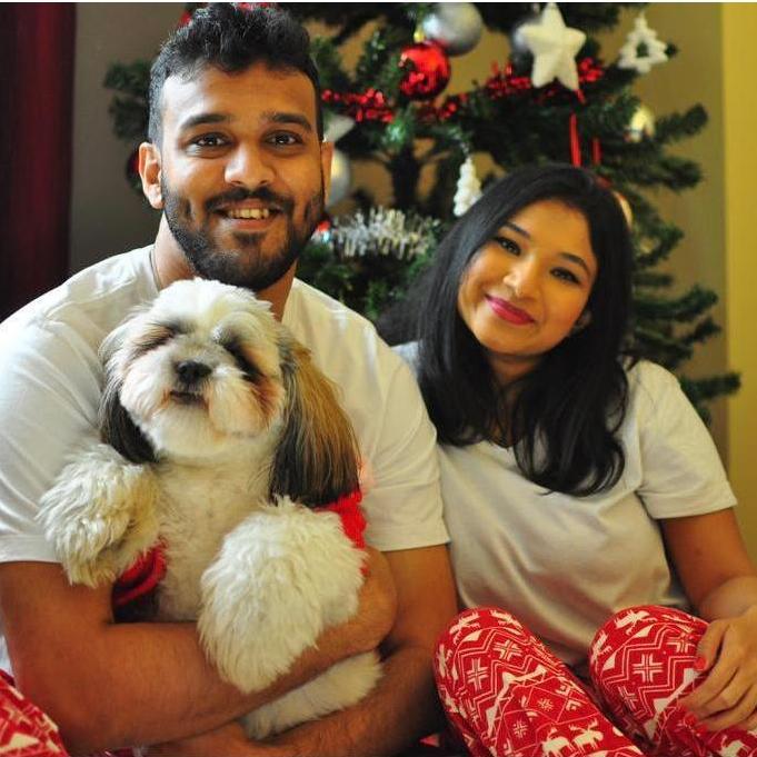 First Christmas together as a family!