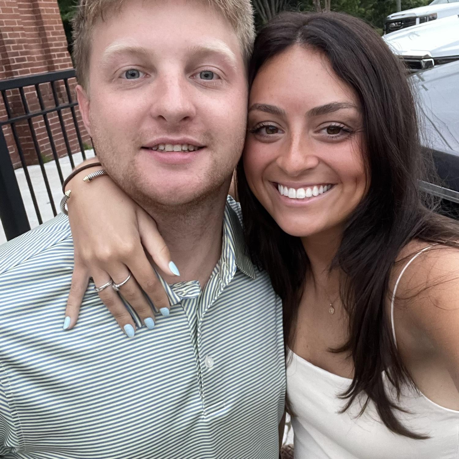 Final dinner in Auburn before long distance started