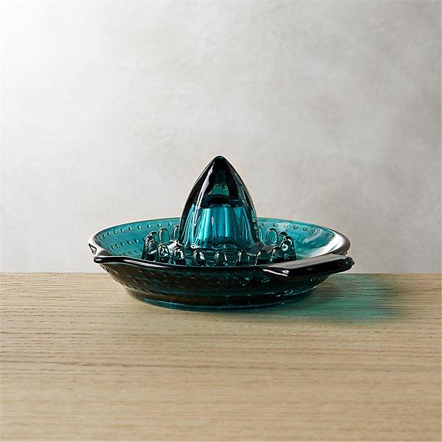 Zest glass citrus juicer