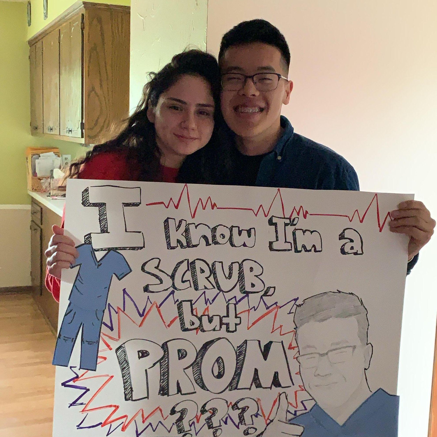 Bringing it back to high school. Promposal.