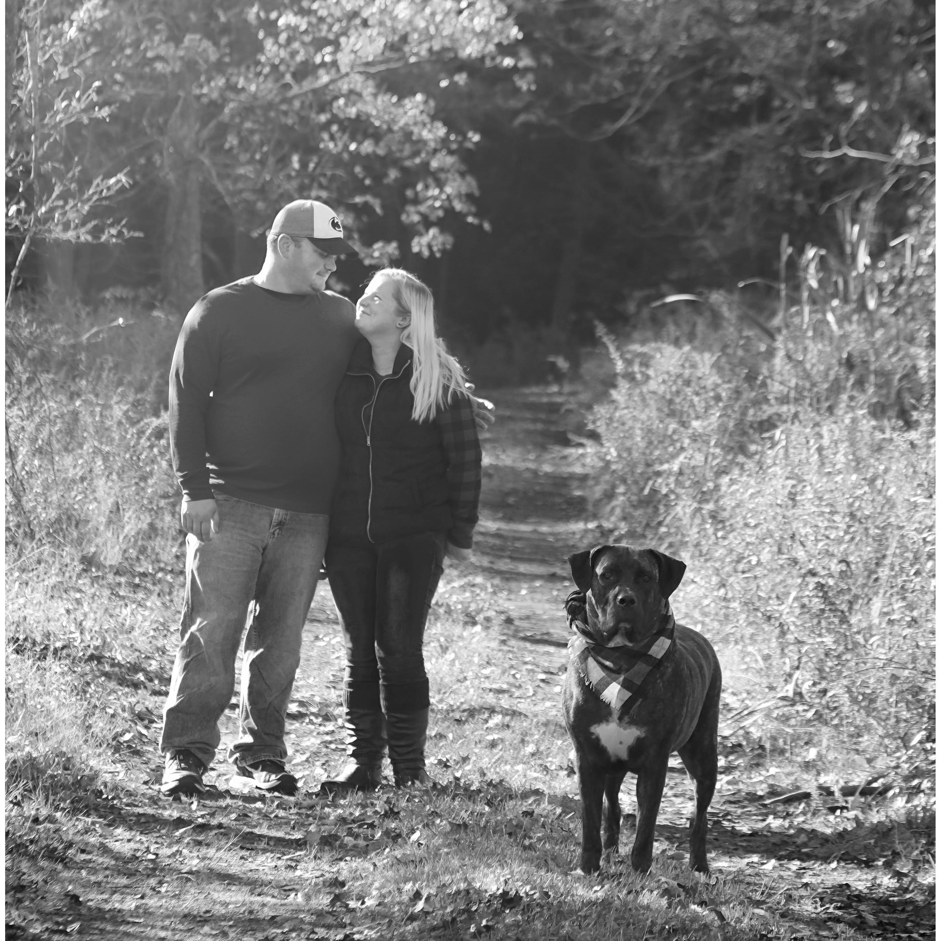 Our dog Lola is a very important part of our life.