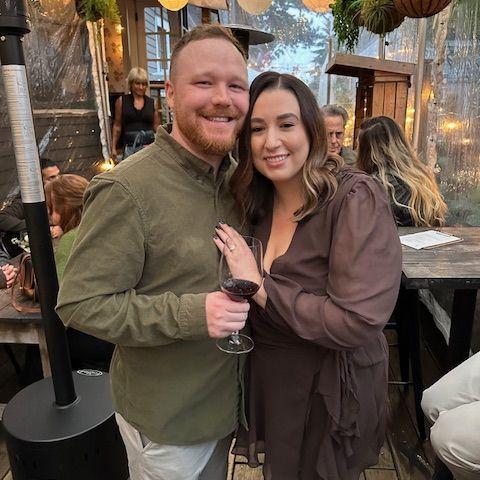 Our engagement party!