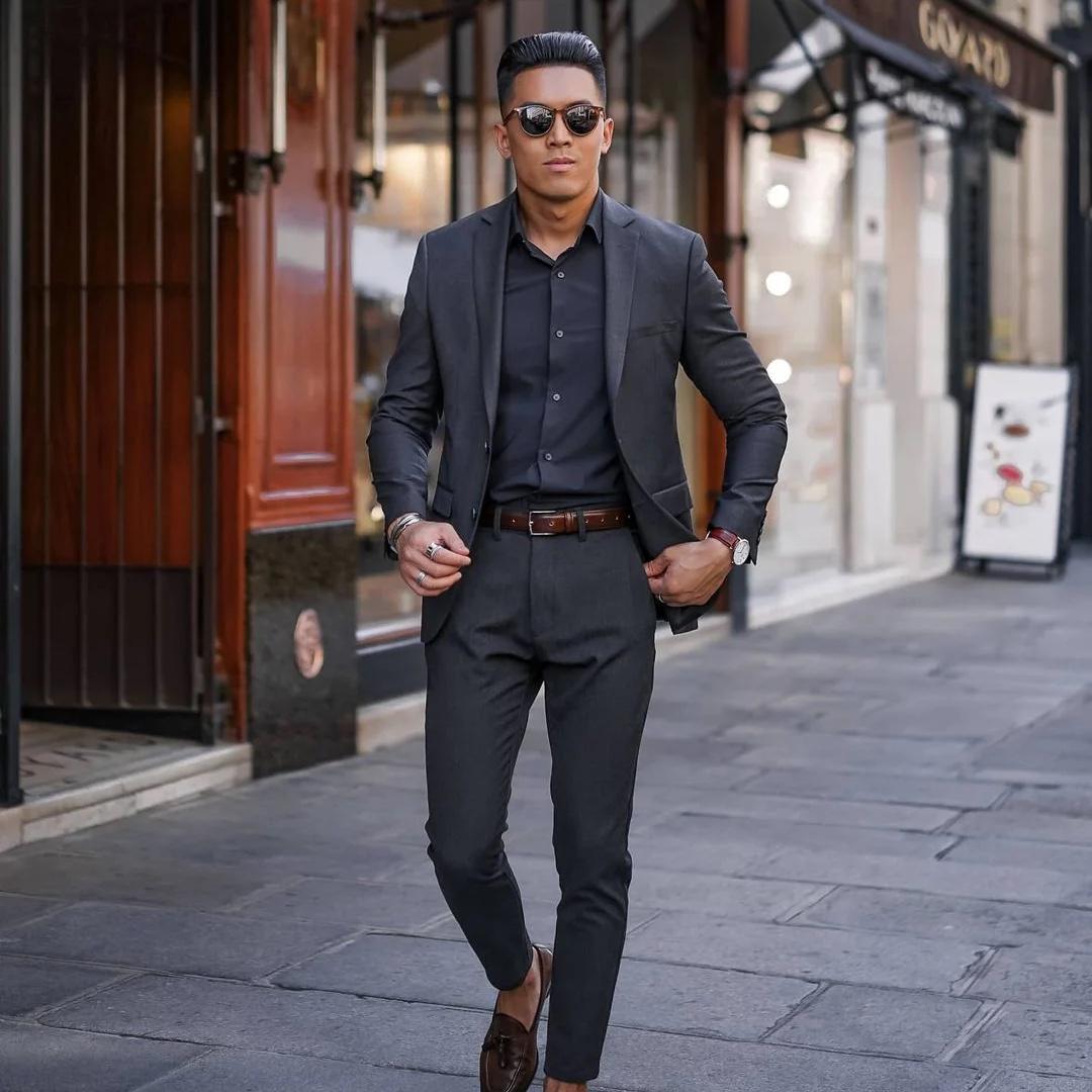 Men’s semi-formal outfit for ceremony