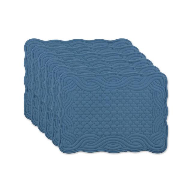Design Import Quilted Farmhouse Placemat, Set of 6