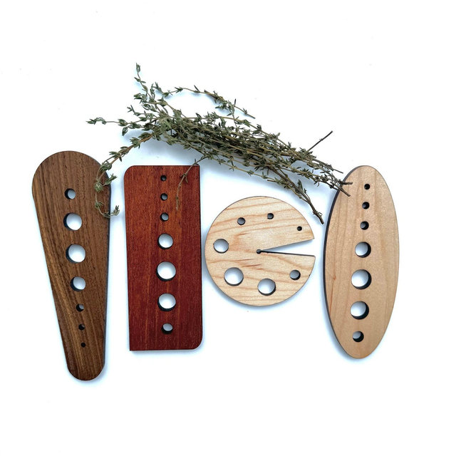 Wooden Herb Stripper | Herb Stripper Wood | Foodie Gift | Housewarming | Kitcheb Gadget Tool | Handcrafted Kitchen Tool | Stocking Stuffer