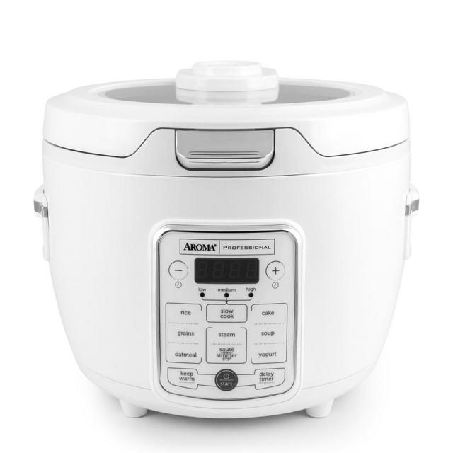 Aroma Professional 160oz Digital Rice & Grain Multicooker Refurbished