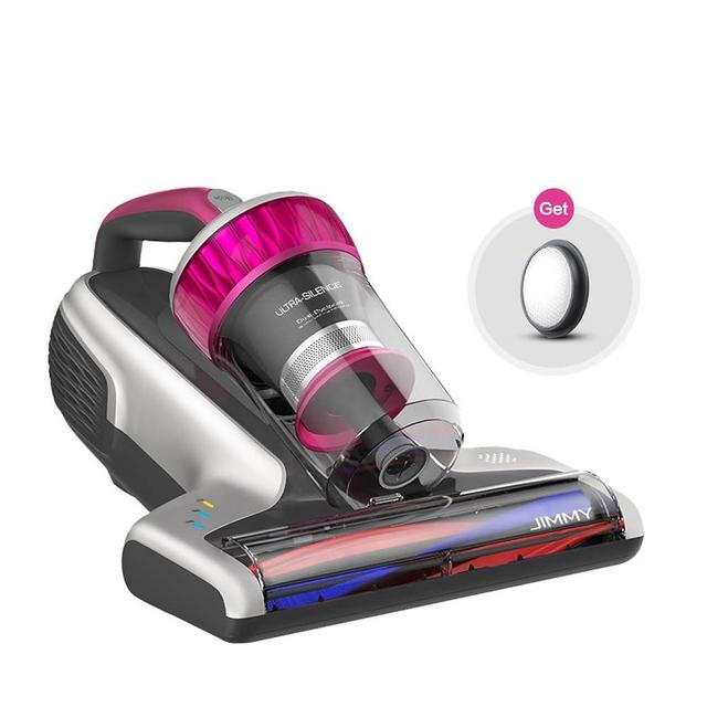 Jimmy WB73 Portable Vacuum Cleaner, Anti-allergen Powerful Handheld Mattress Vacuum with UV & Ultrasonic, 420W Strong Suction, Intelligent Dust Recognition, Remove Pet Hair (WB73, Corded)