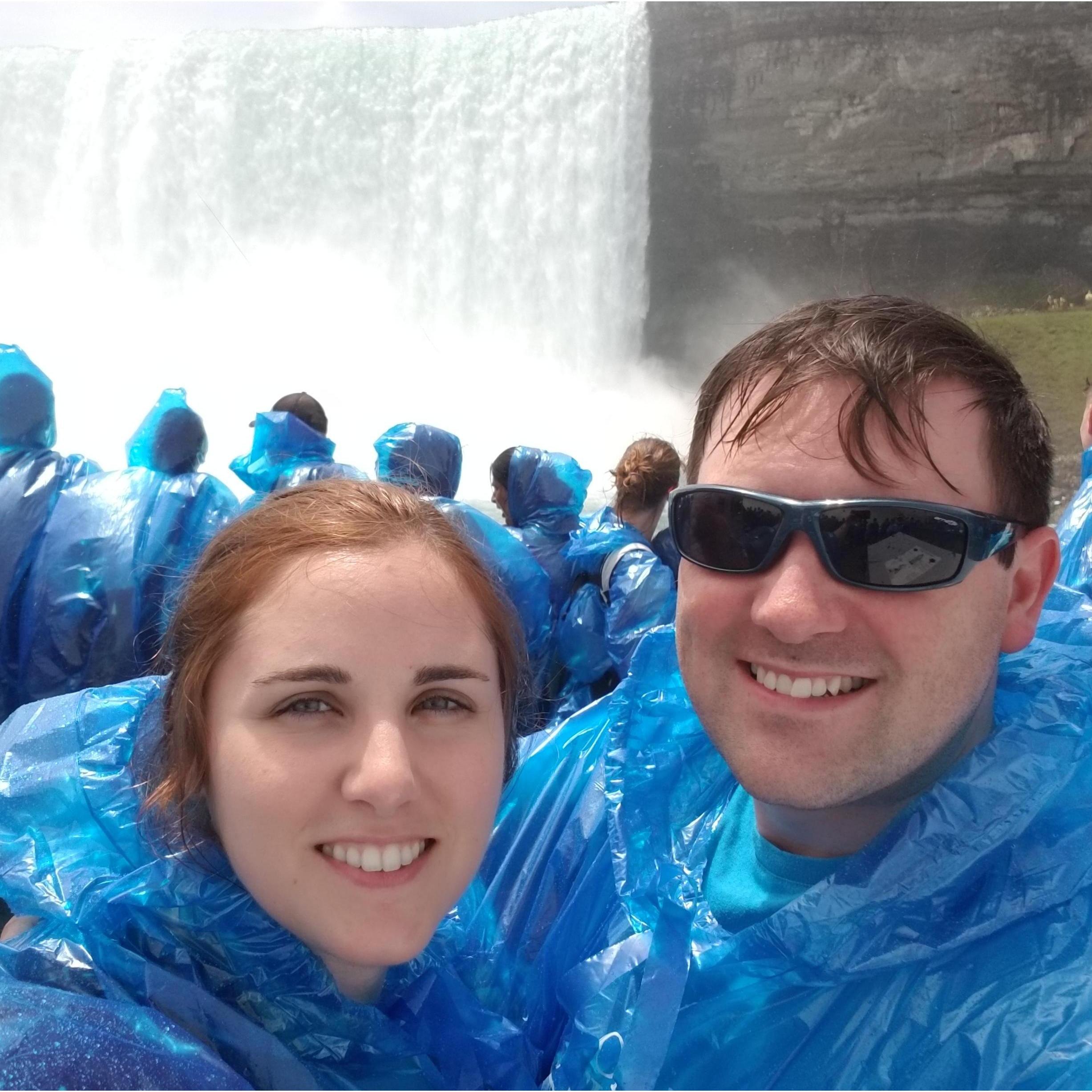 The iconic Niagara Falls.