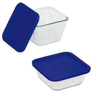 Pyrex 11 Cup Food Storage Container Cadet Blue : Target