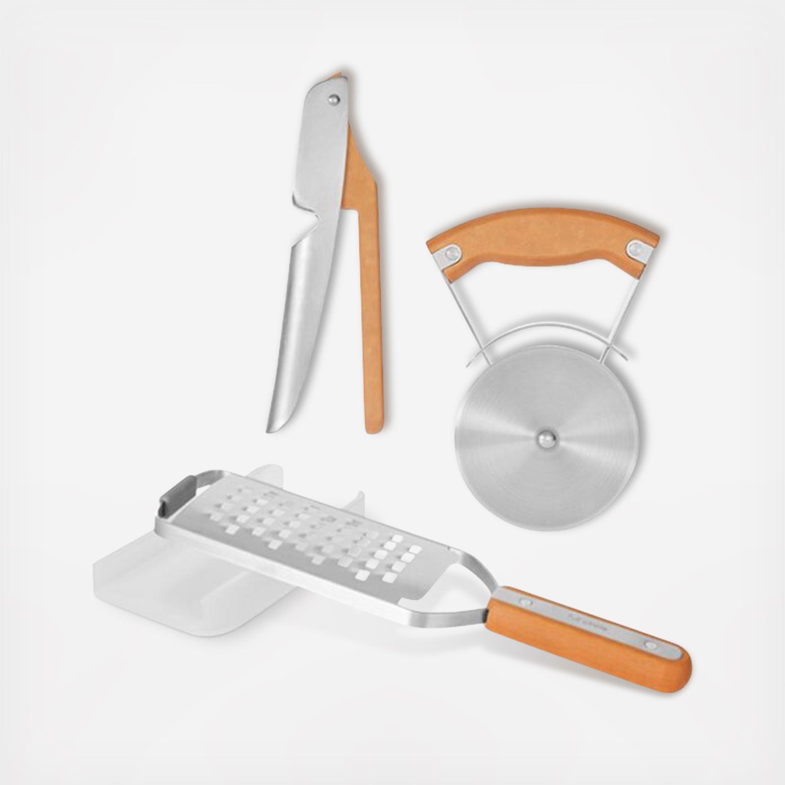 Full Circle Home, Pizza Party 3-Piece Tool Set | Zola