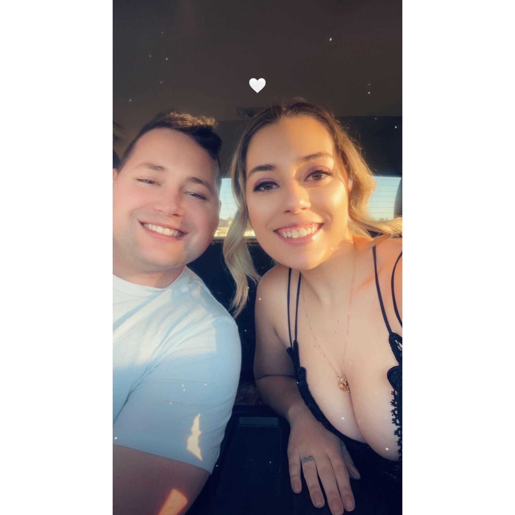 Our first time going out with friends!