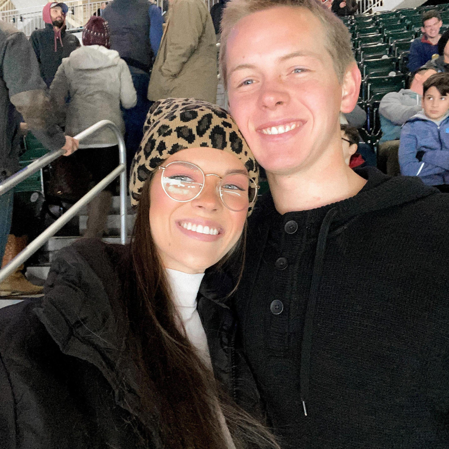 The picture Madison posted when we told the world we were dating.