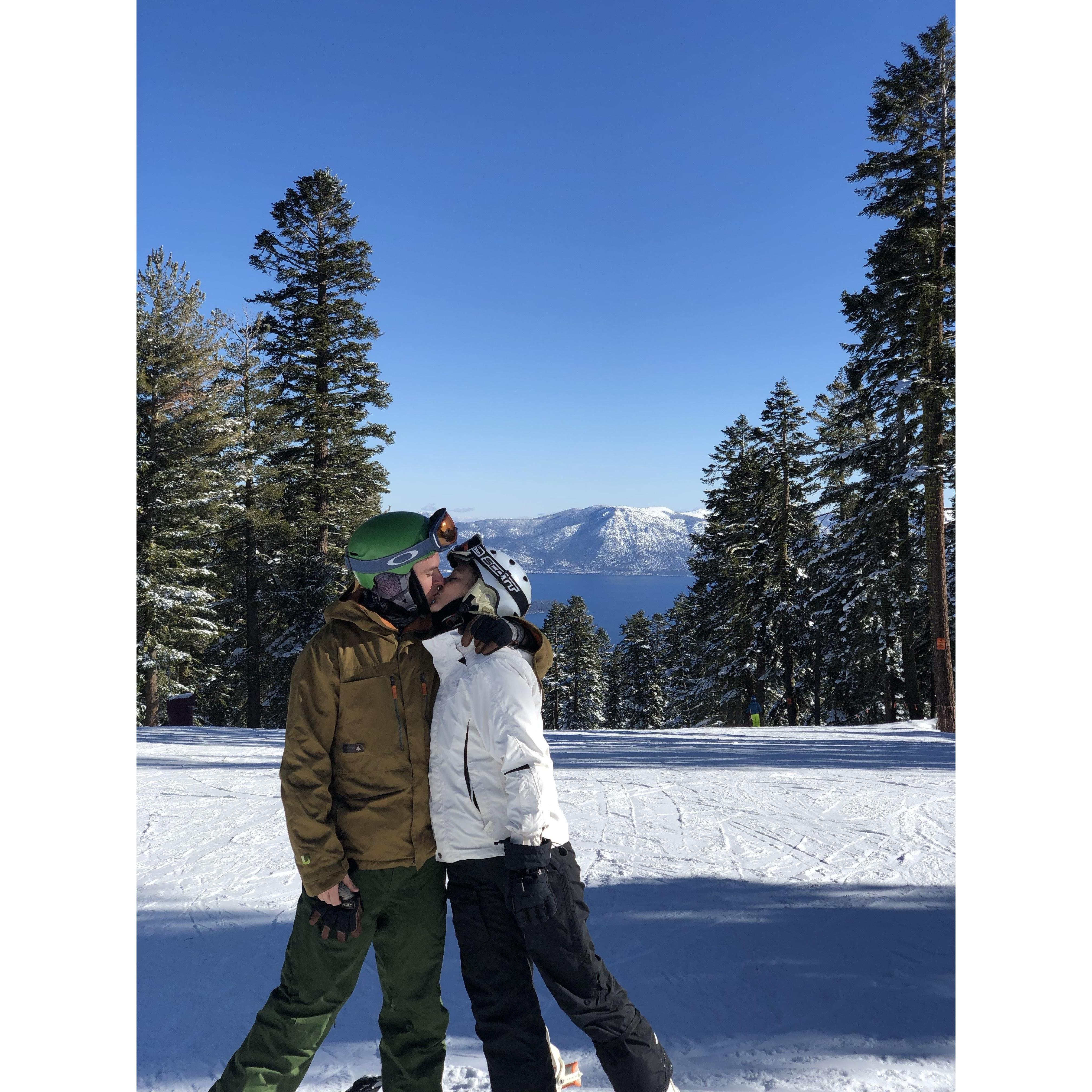 Skiing at Northstar, Lake Tahoe