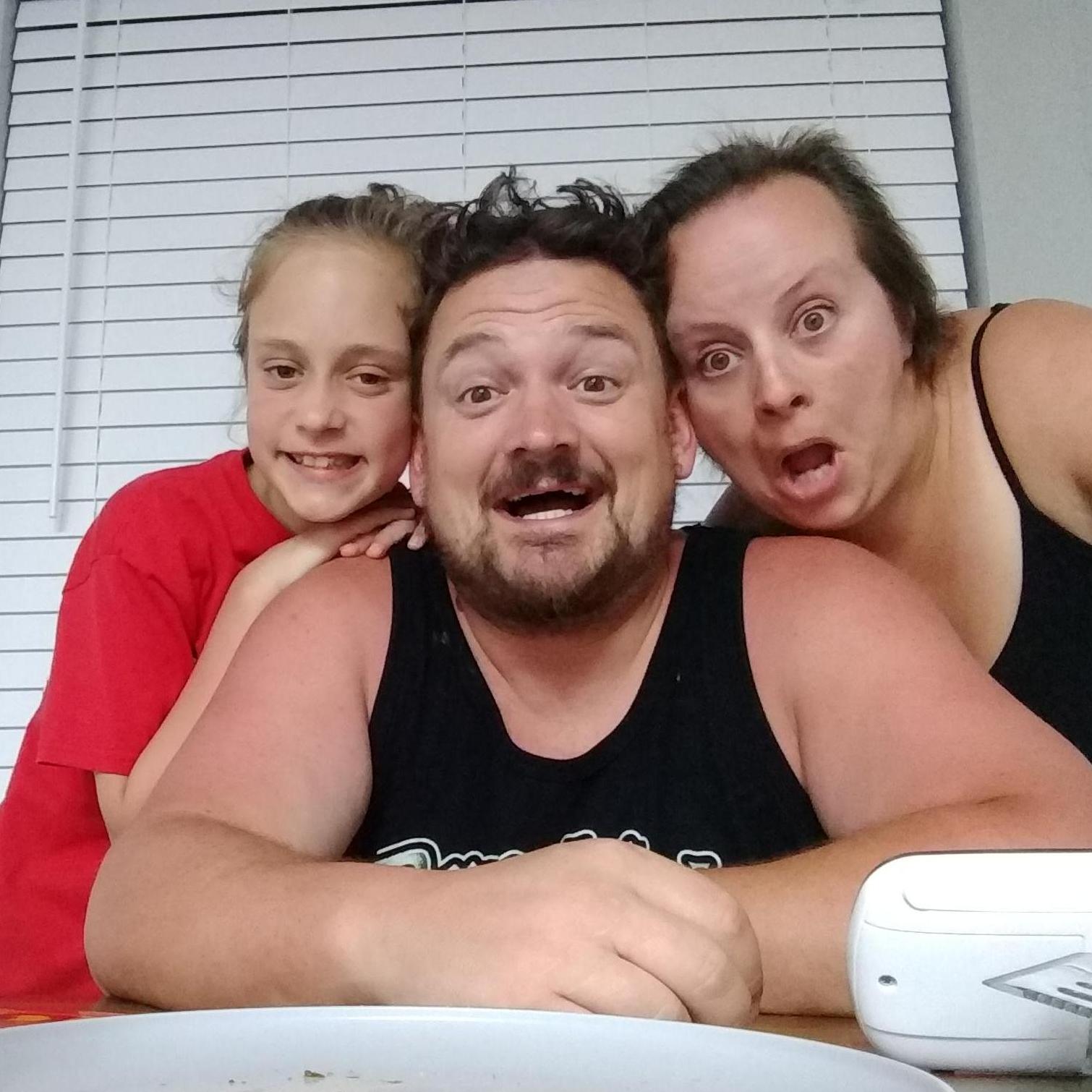 Being goofy is a solid part of our family life. Because life is short.