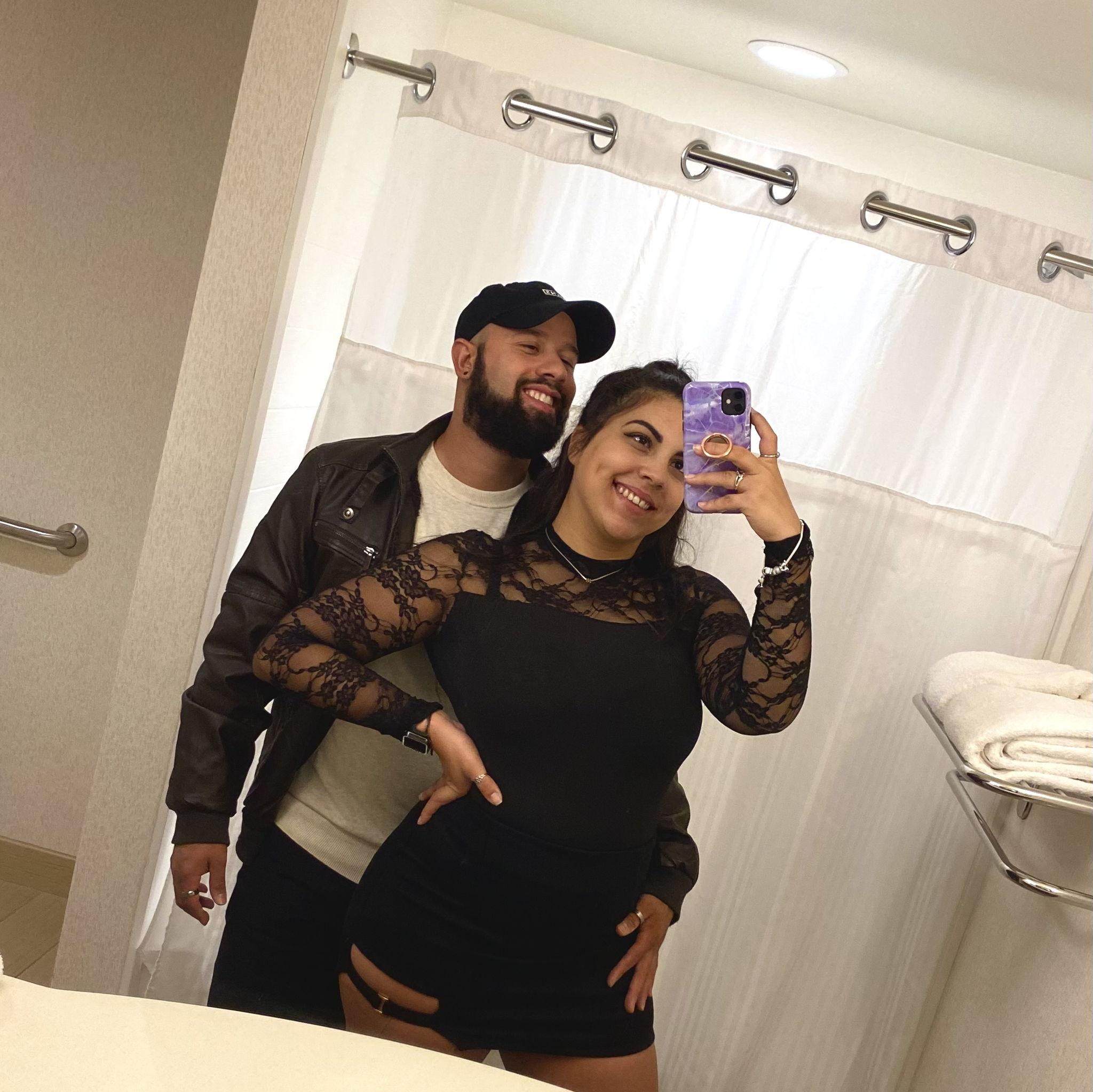 Our first date night as a couple