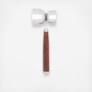 Admiral Wood-Handled Jigger