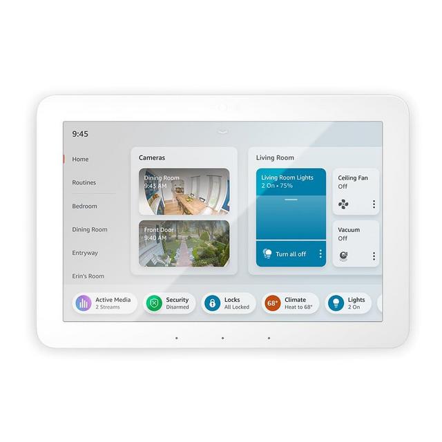 Introducing Echo Hub | 8” smart home control panel with Alexa | Compatible with thousands of devices