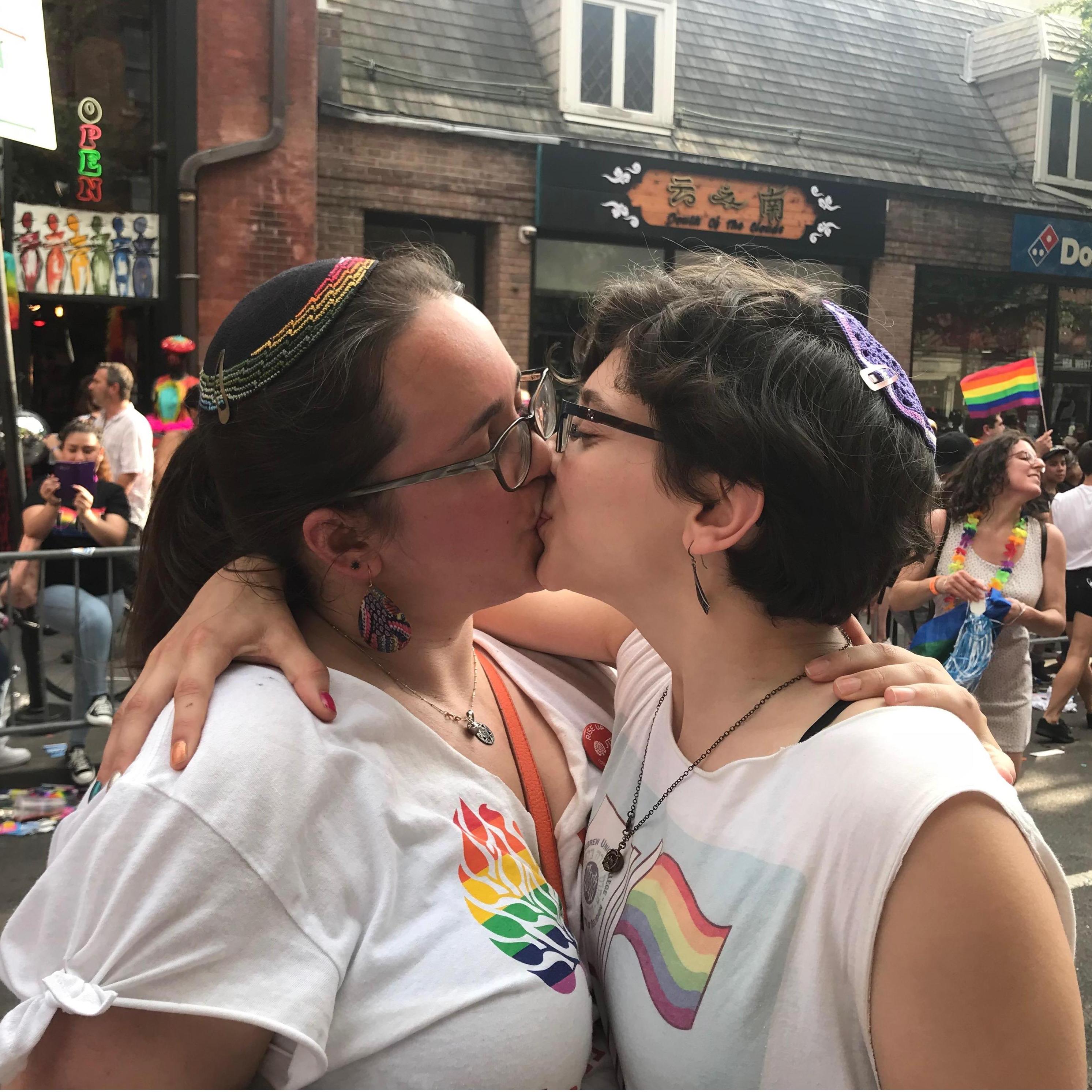 Gay-TS and Gaych-UC marching together in Pride 2018