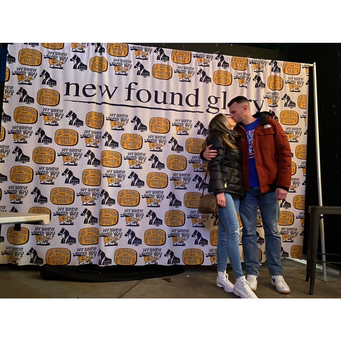 Orange County, CA - Our first new found glory concert - Matt's favorite band (February 2023)