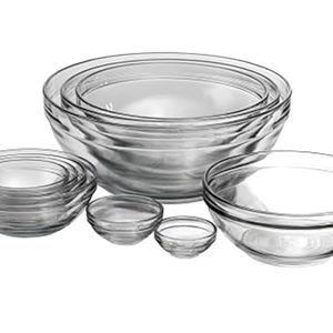 Anchor Hocking 10 Piece Mixing Bowl Set
