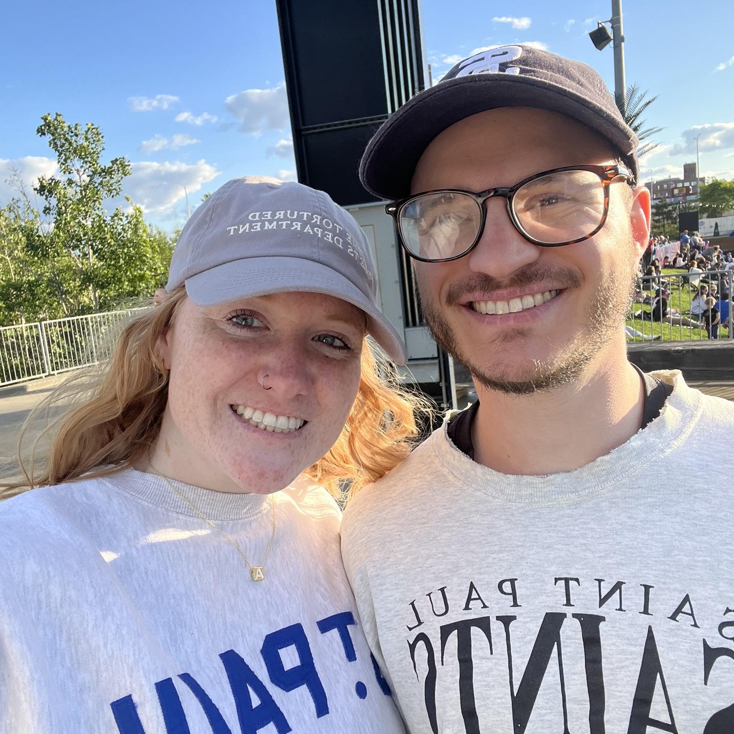 Big Saint Paul Saints fans!