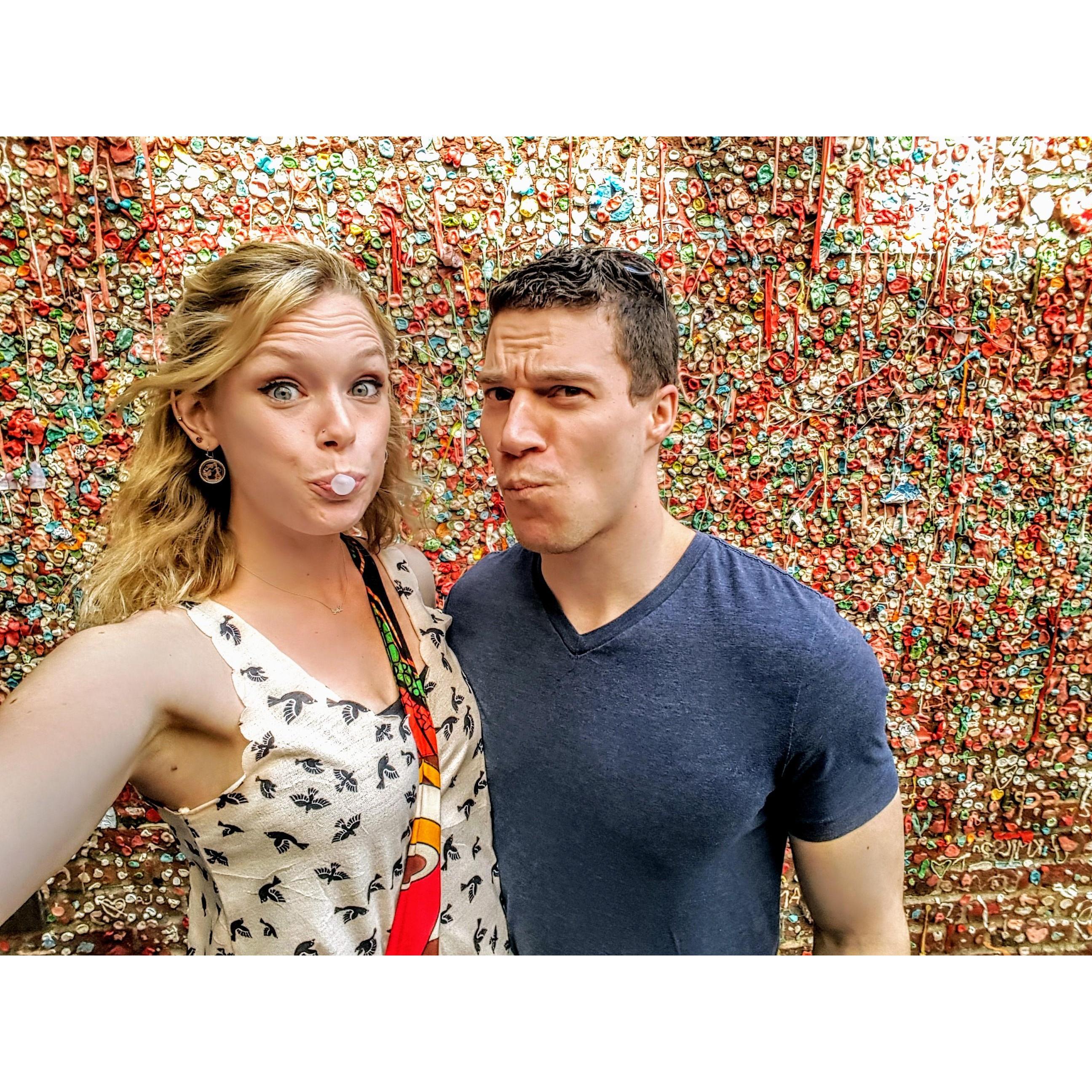 Bubblegum Wall in Seattle