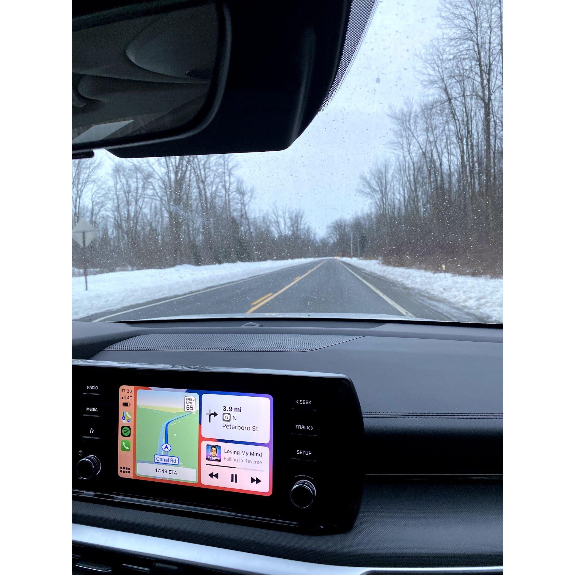 February 2021: Vincent drove from Houston, TX to Central NY to meet Brittany after months of sleepless nights talking online and on the phone.
