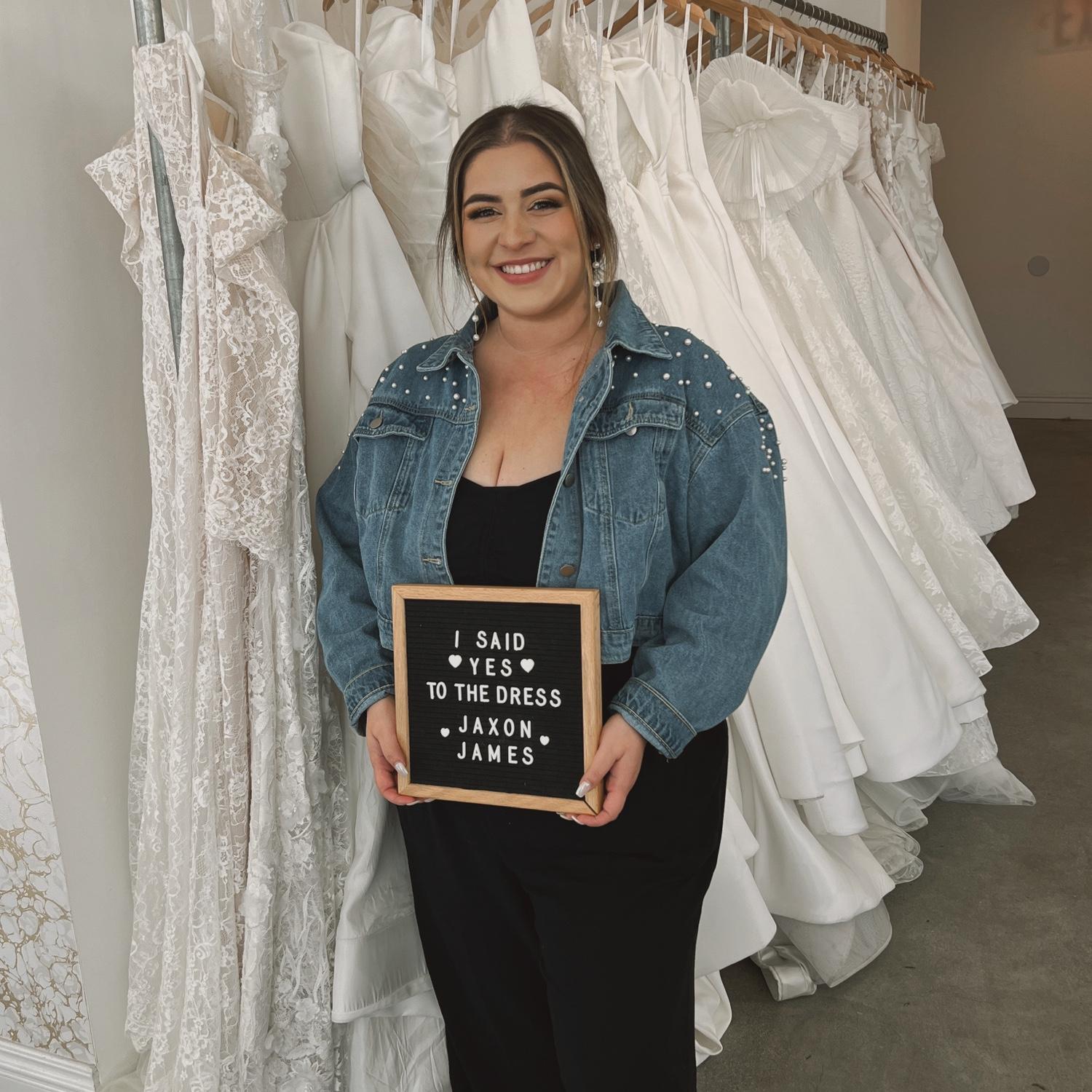 I said YES to the dress!