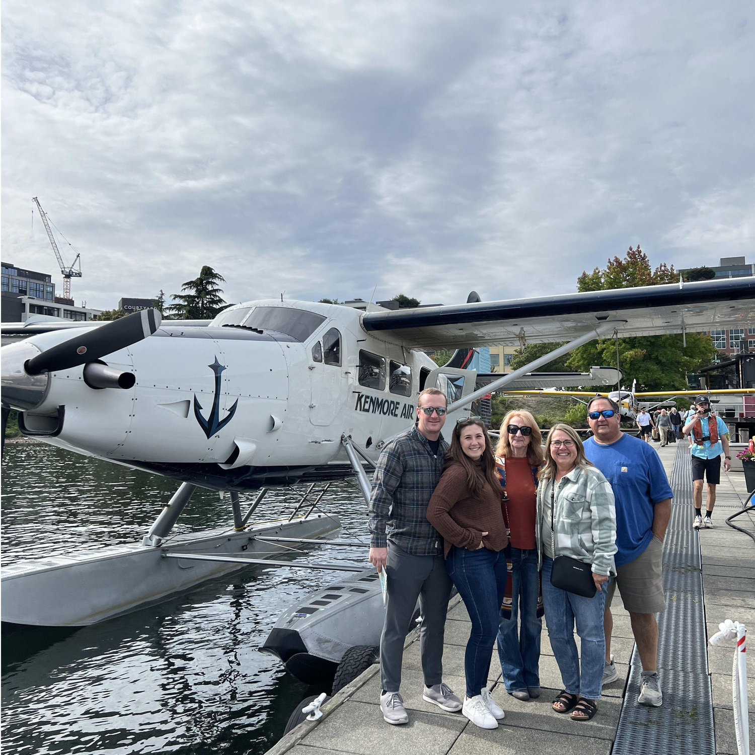 Seattle with the parents