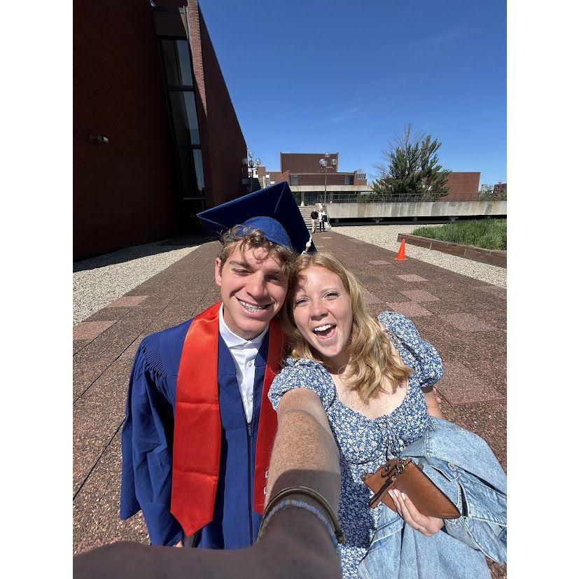 now he's really graduated!