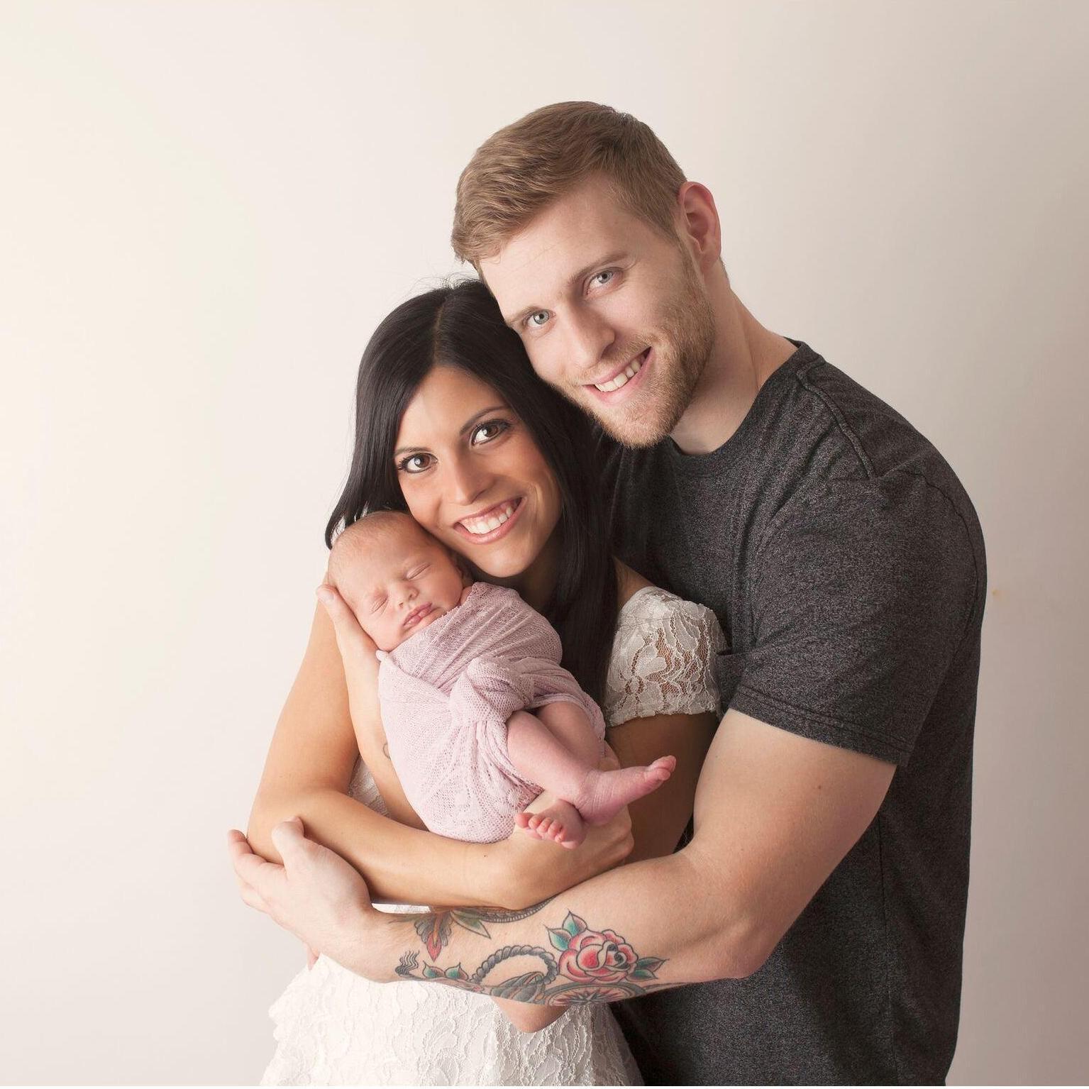 Oct. 2017- Our family of 3!