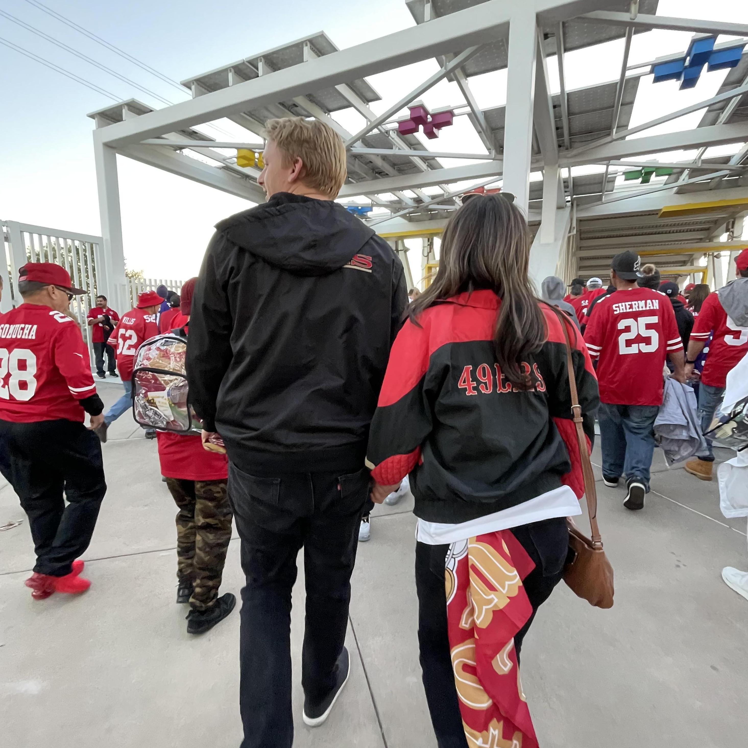 We love football! Go Niners.