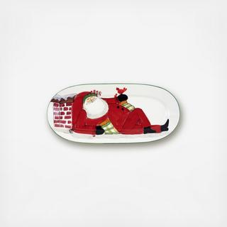 Old St. Nick Small Oval Platter