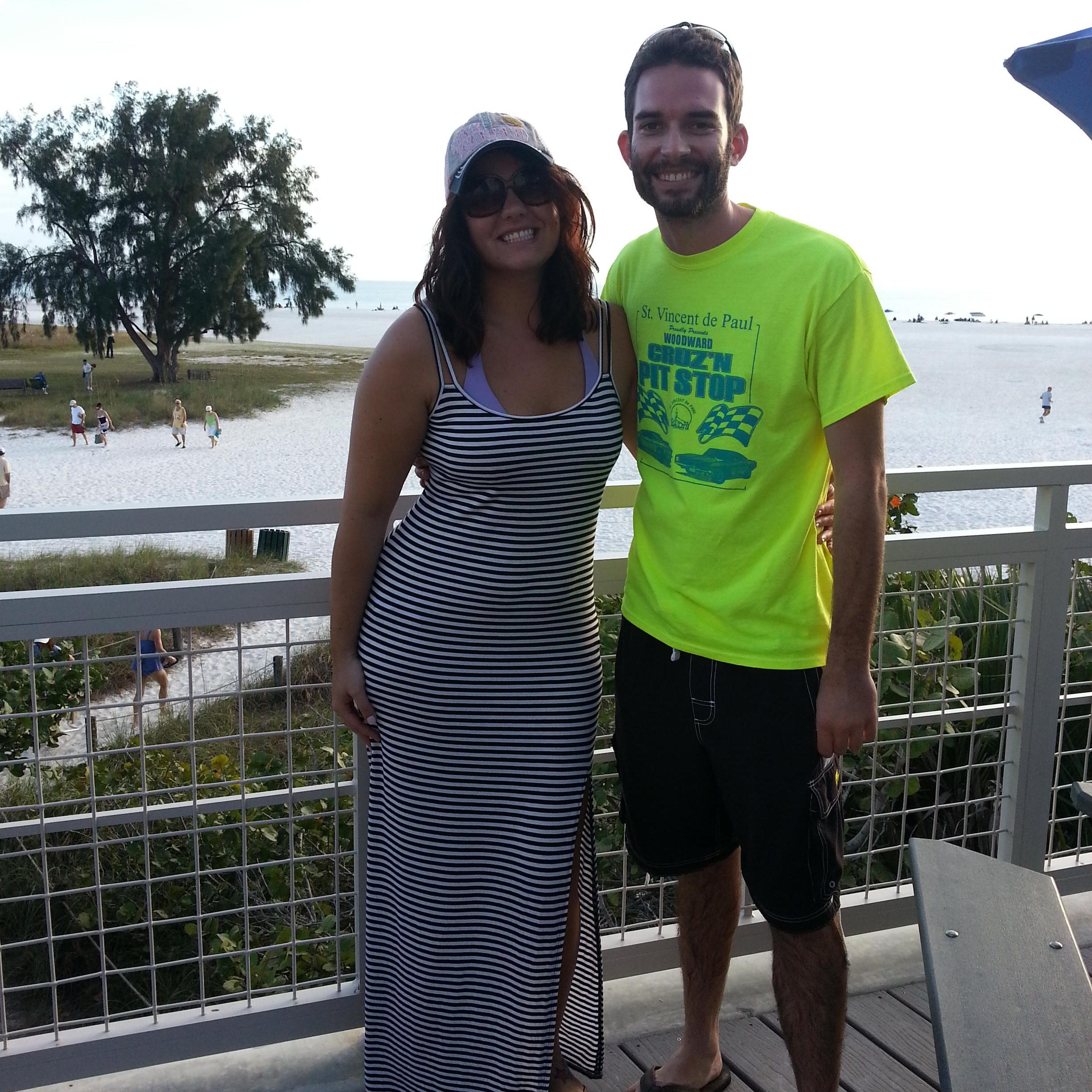 Visiting the beach during their trip to Southwest Florida
December 2015