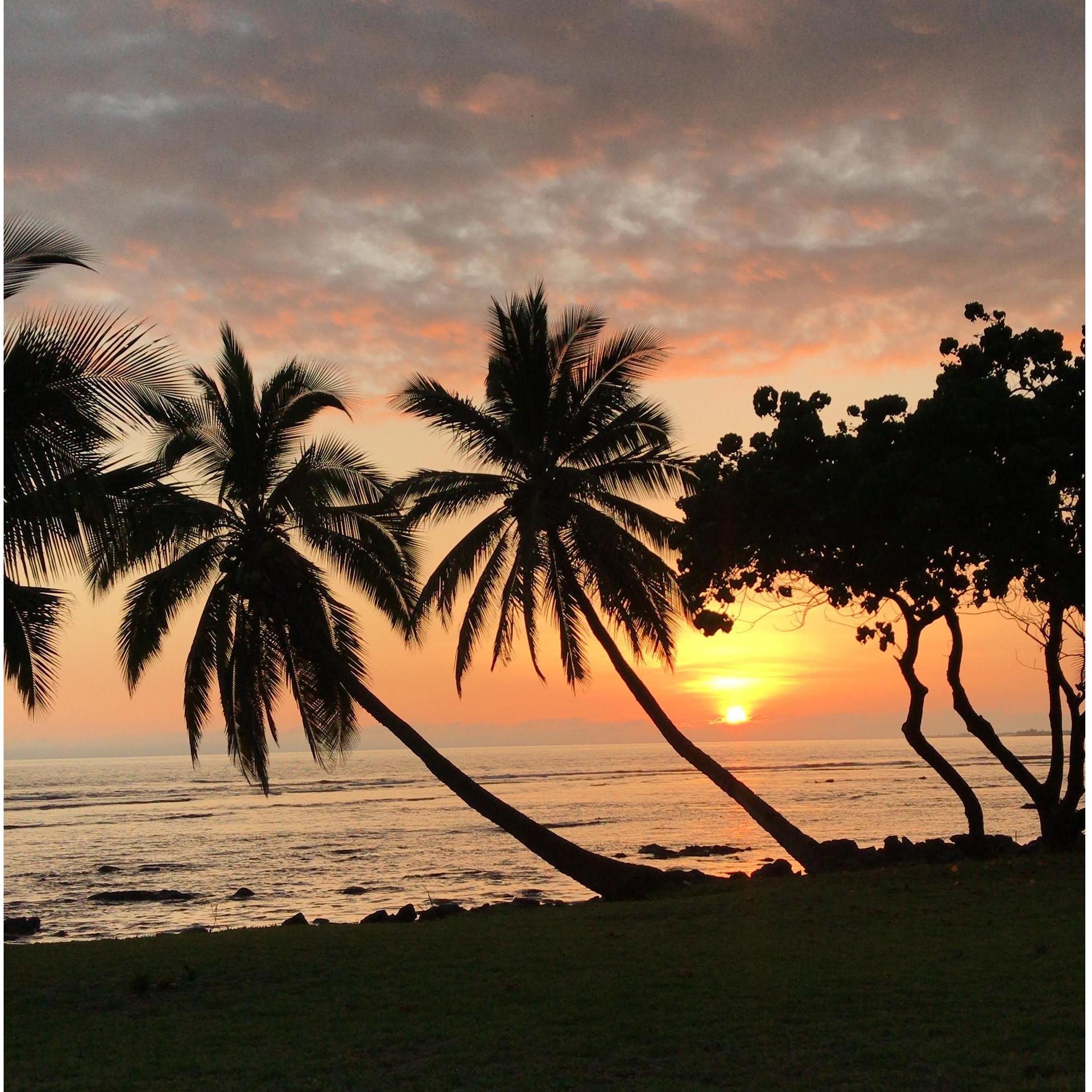 Sunset on our trip to Kauai together.