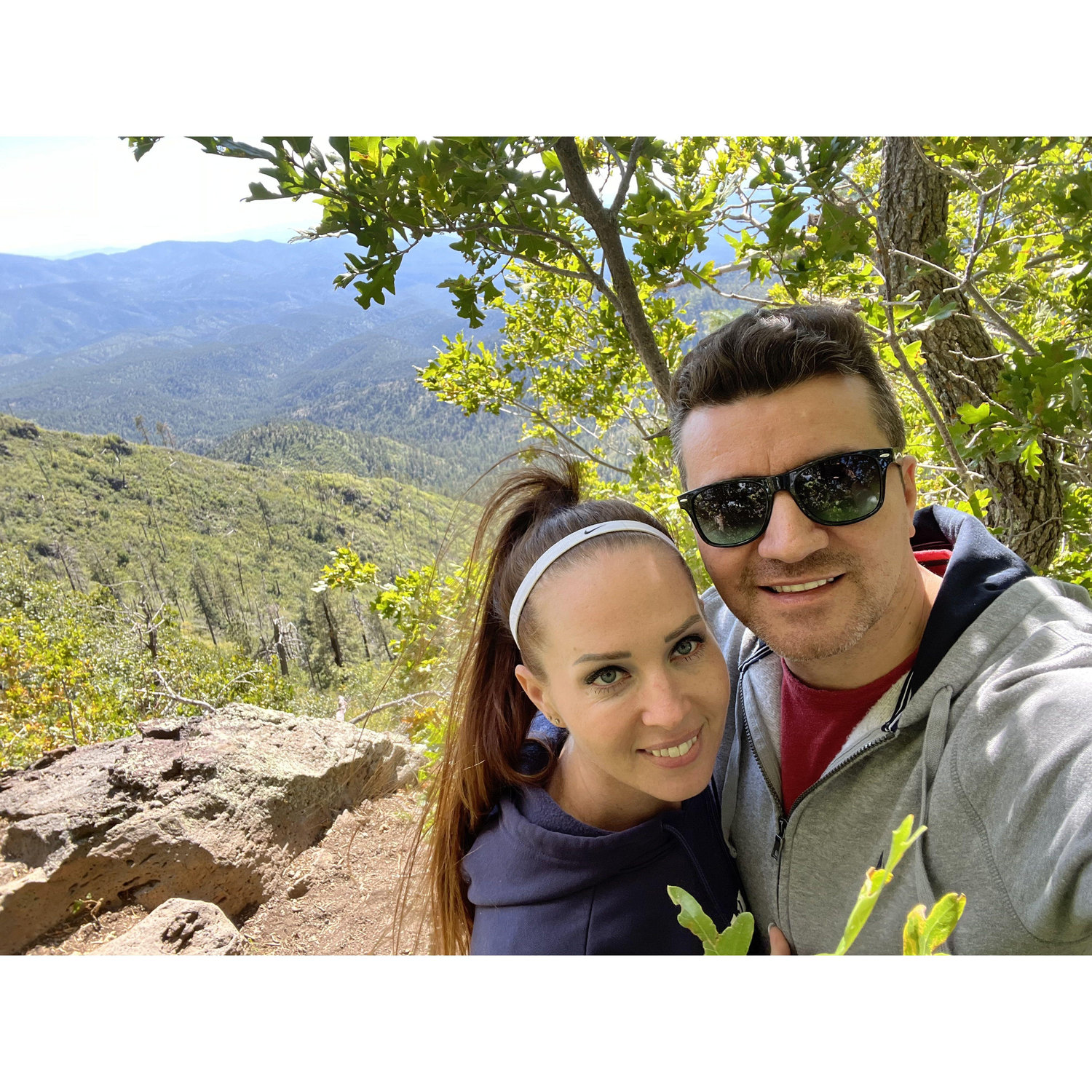 Near Hannigan's Meadow View Point selfie