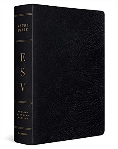 ESV Study Bible, Large Print (Black)