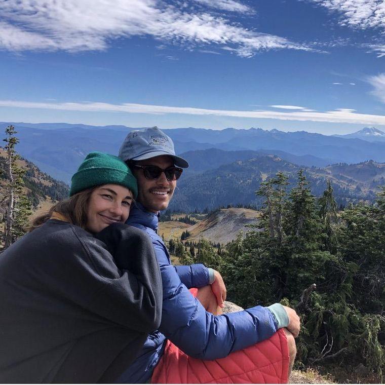 The day Chris realized Torey's family takes hiking very seriously. Mt. Rainier, WA.