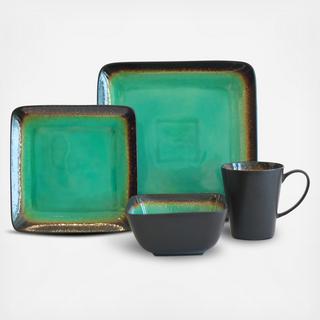 Max Jade 16-Piece Dinnerware Set, Service for 4