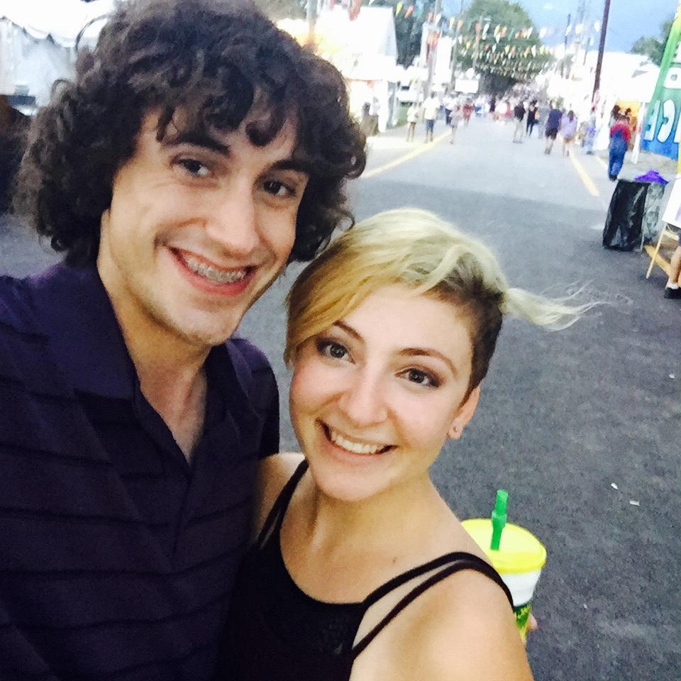 Montgomery County Fair 2016! Cole on his fourth sweet iced tea probably.