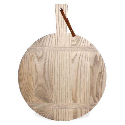 J.K. Adams 1761 Round Cutting Board with Handle