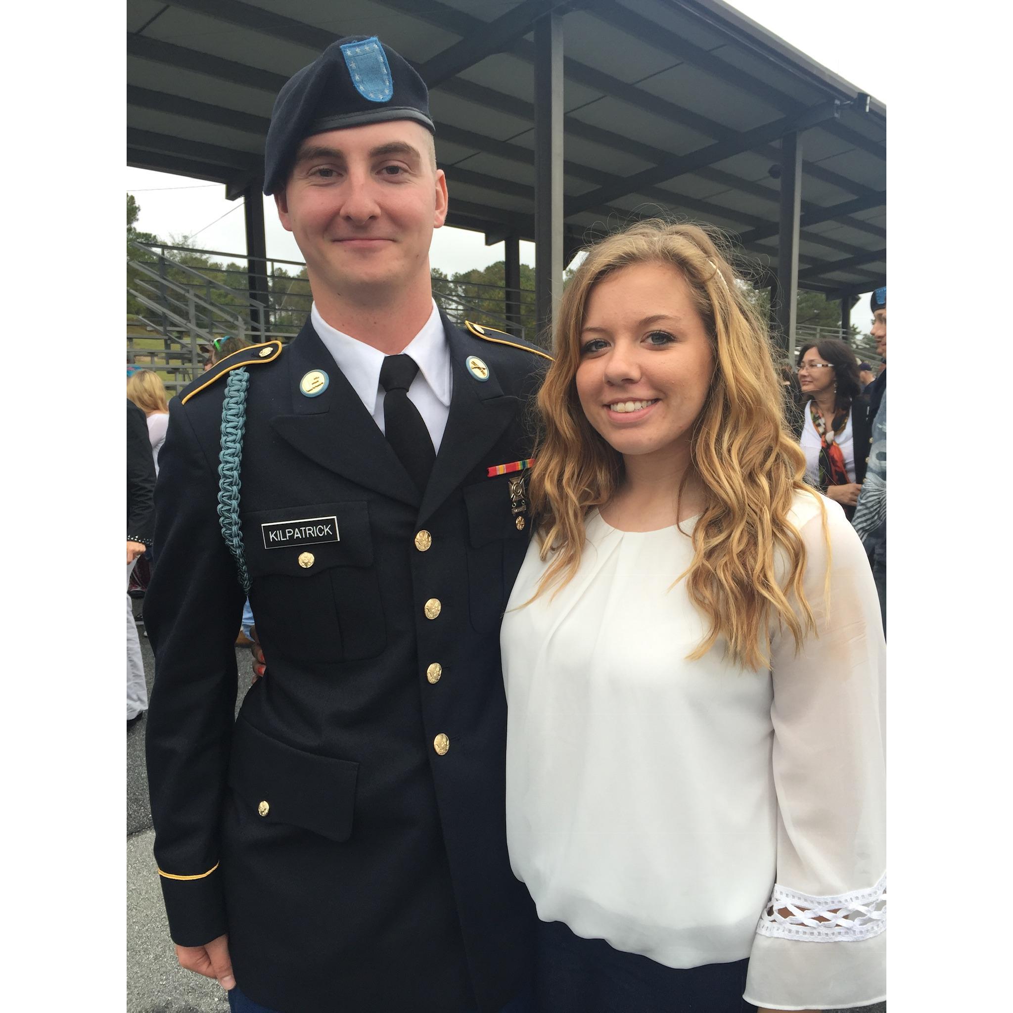 Collin’s basic training graduation