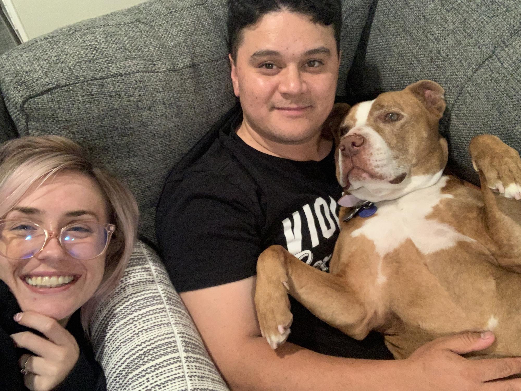 Relaxing in our new home
2021