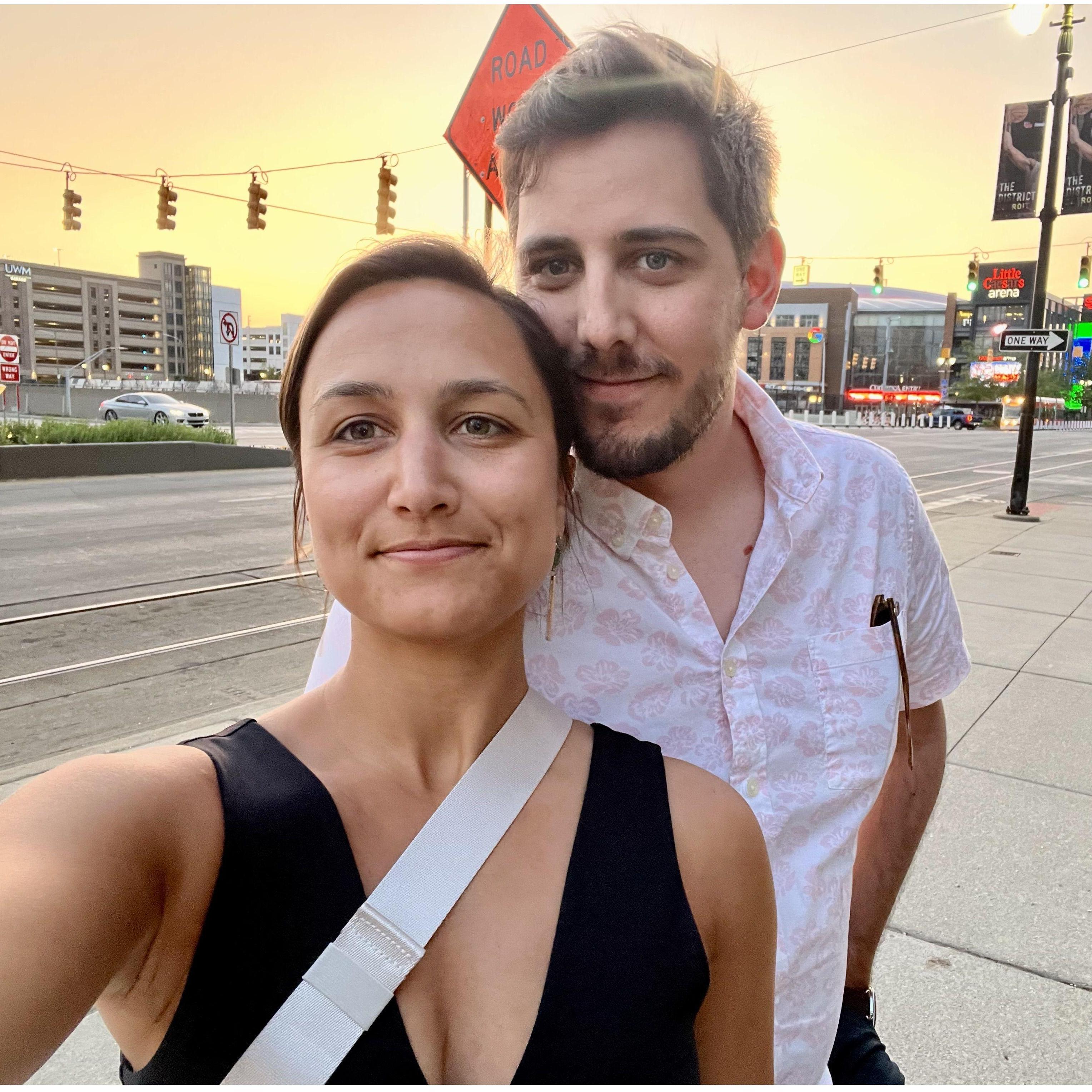 Exploring Detroit, as we often do