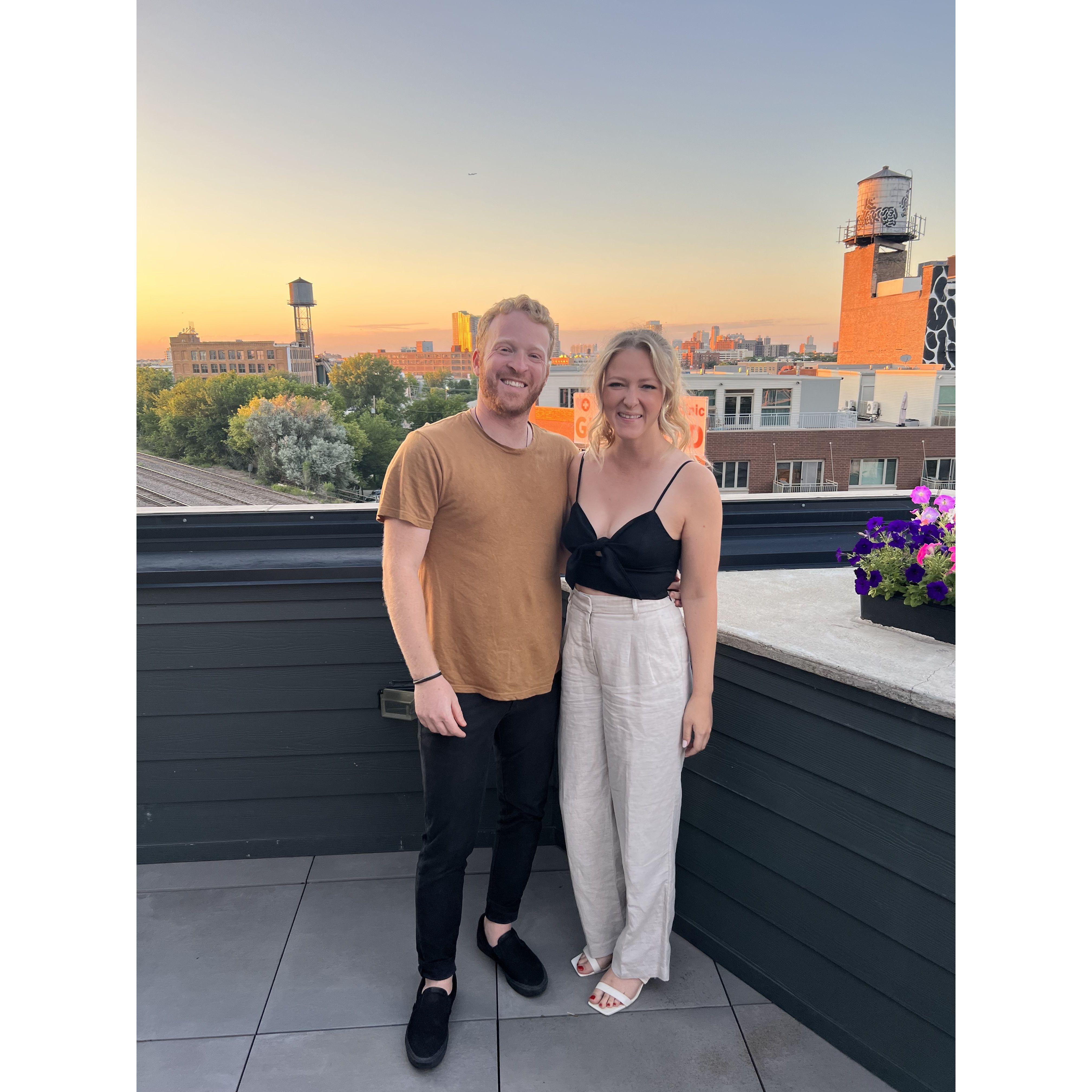 Celebrating our friend's 30th birthday