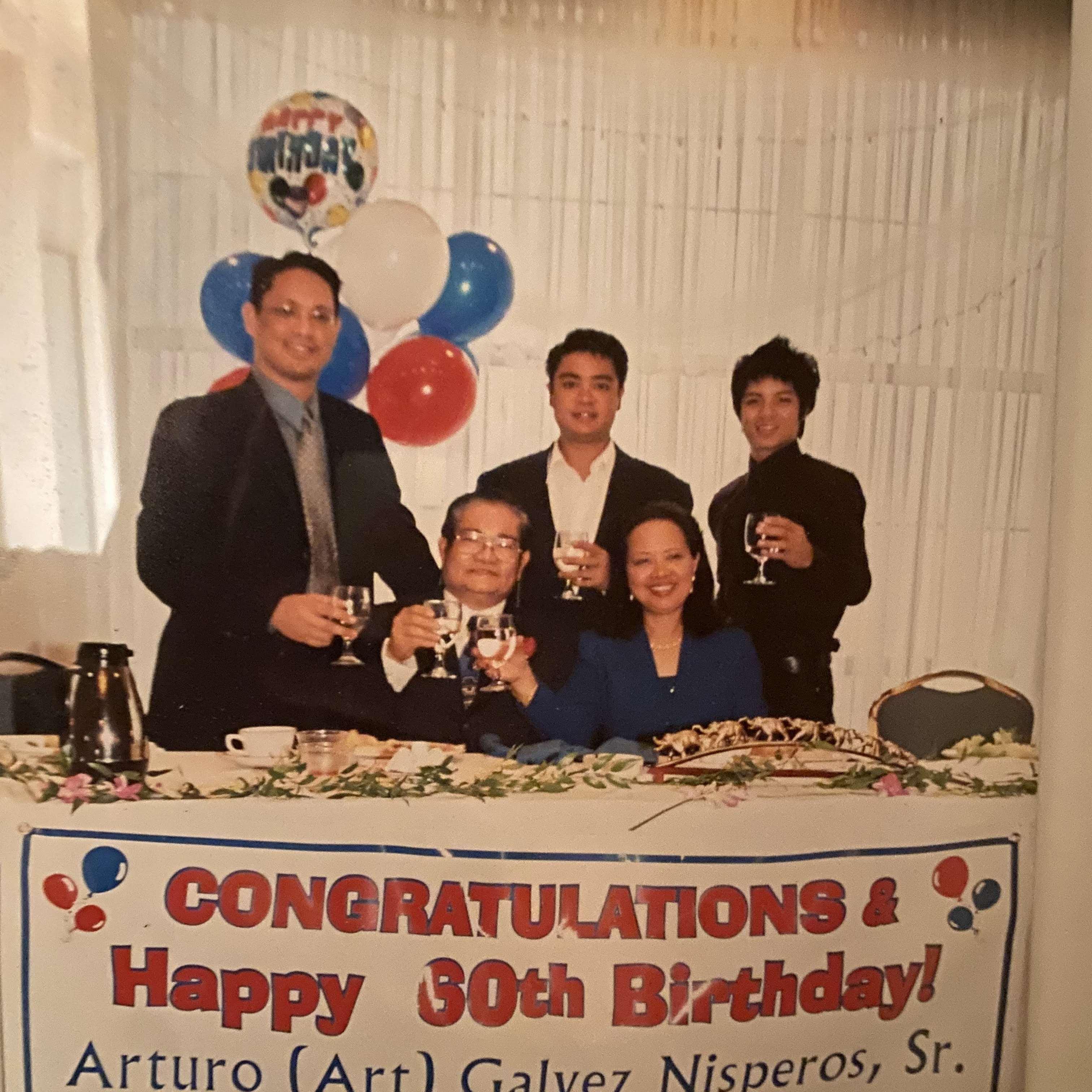Arturo's 60th birthday party in Addison, IL