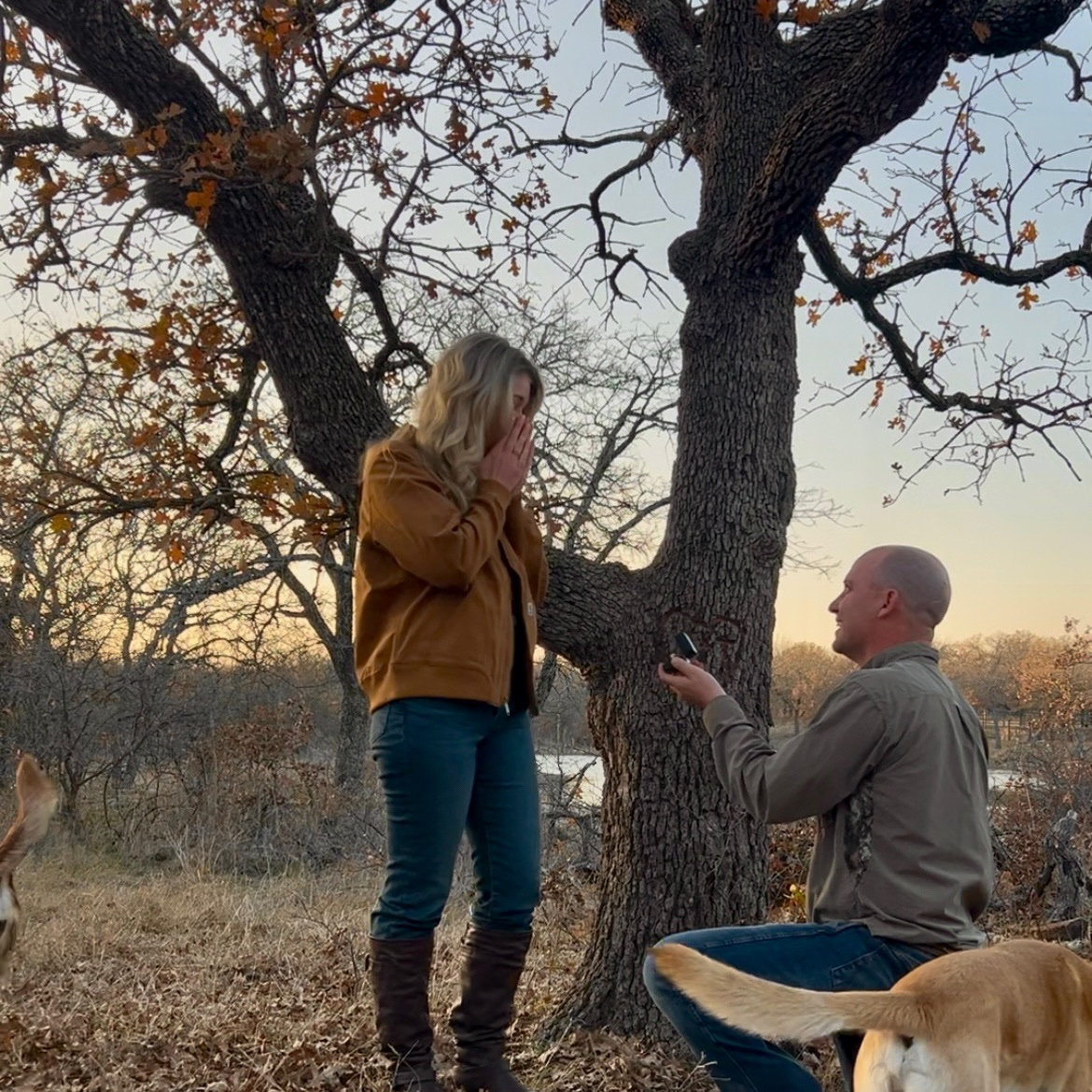 She said yes 💍